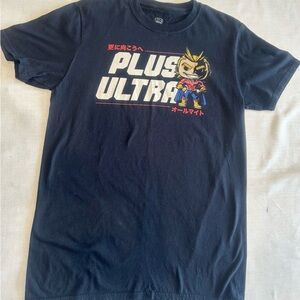 Plus Ultra Anime Graphic Tee My Hero Academia Adult Size M